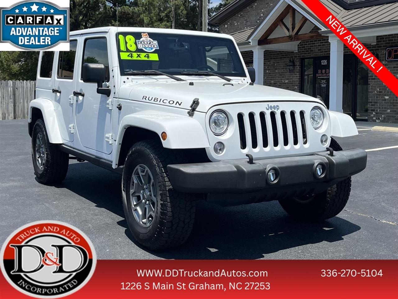 2018 Jeep Wrangler JK Unlimited Rubicon 4WD