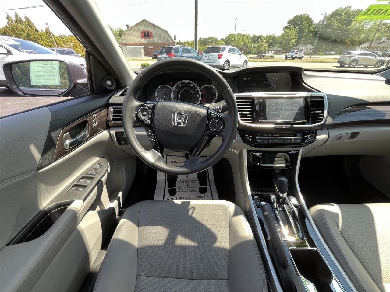 Honda Accord EX-L Sedan CVT 2017