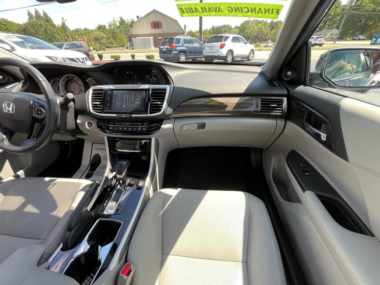 Honda Accord EX-L Sedan CVT 2017