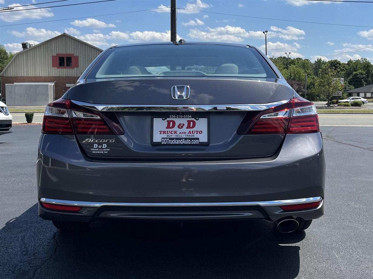 Honda Accord EX-L Sedan CVT 2017