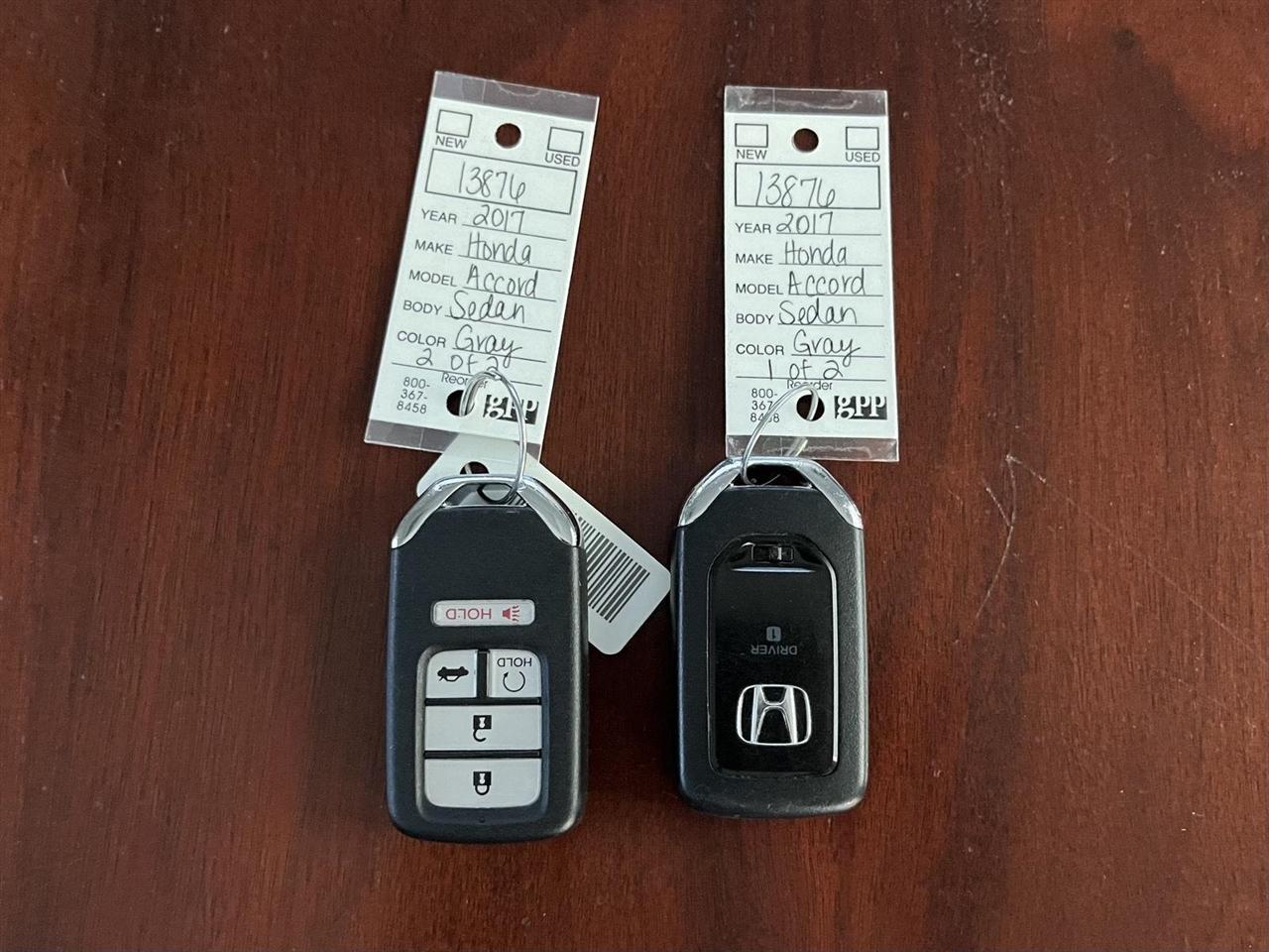 Honda Accord EX-L Sedan CVT 2017