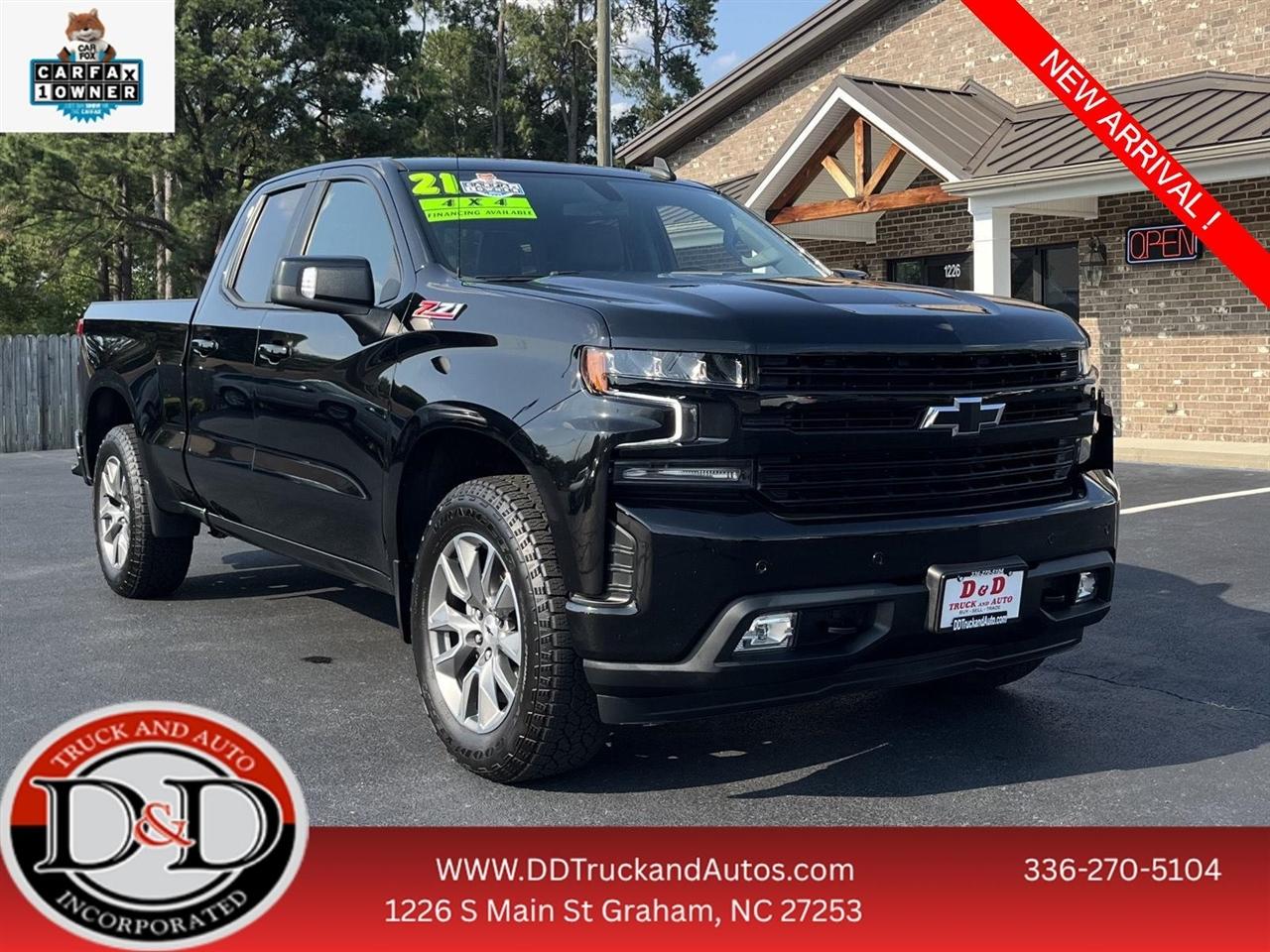 2021 Chevrolet Silverado 1500 RST Double Cab 4WD