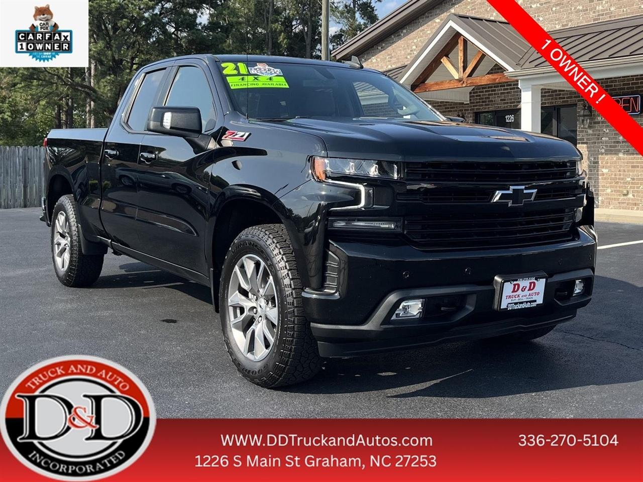 2021 Chevrolet Silverado 1500 RST Double Cab 4WD