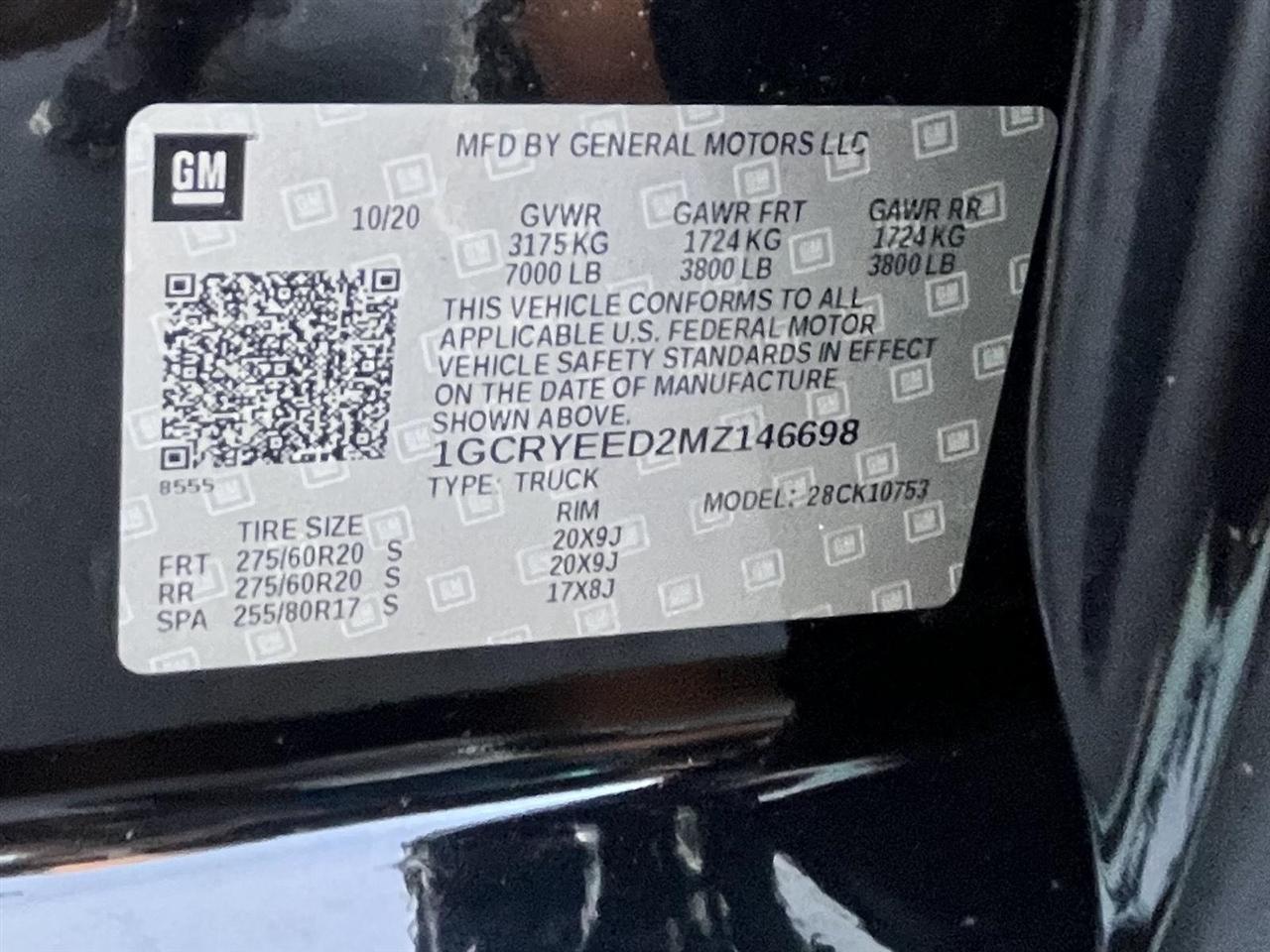 Chevrolet Silverado 1500 RST Double Cab 4WD 2021