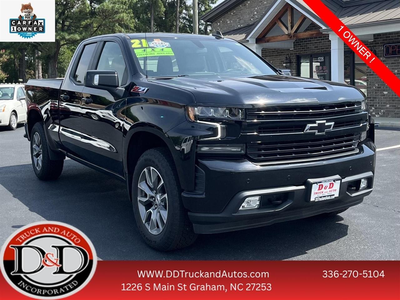 2021 Chevrolet Silverado 1500 RST Double Cab 4WD
