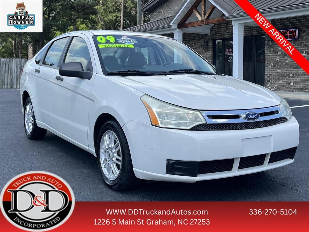 2009 Ford Focus SE Sedan