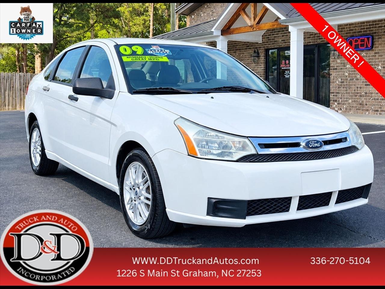 2009 Ford Focus SE Sedan