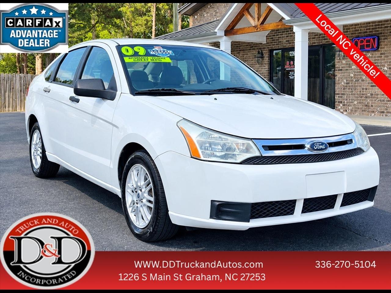 Ford Focus SE Sedan 2009