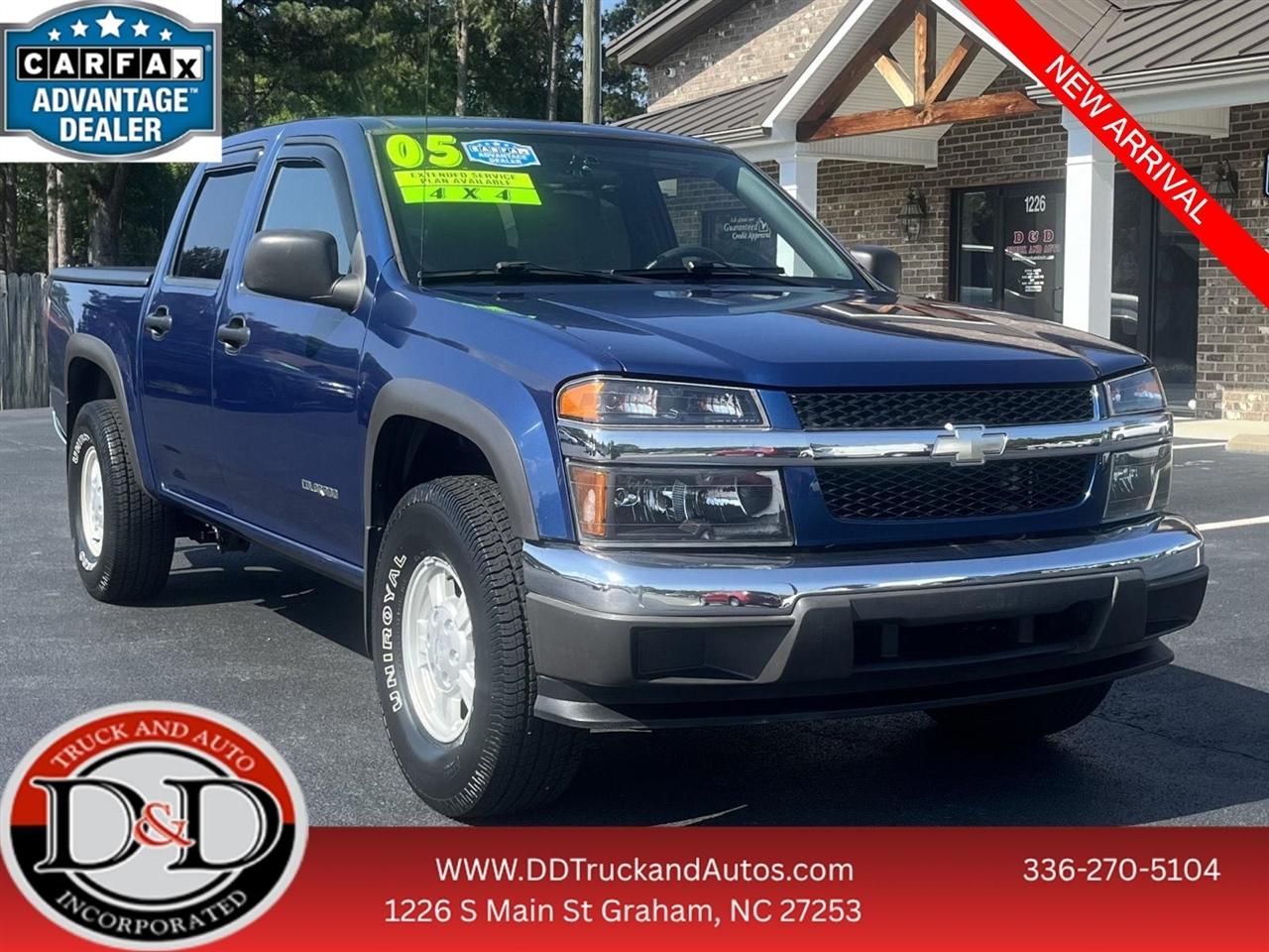2005 Chevrolet Colorado LS Z85 Crew Cab 4WD w/1SB