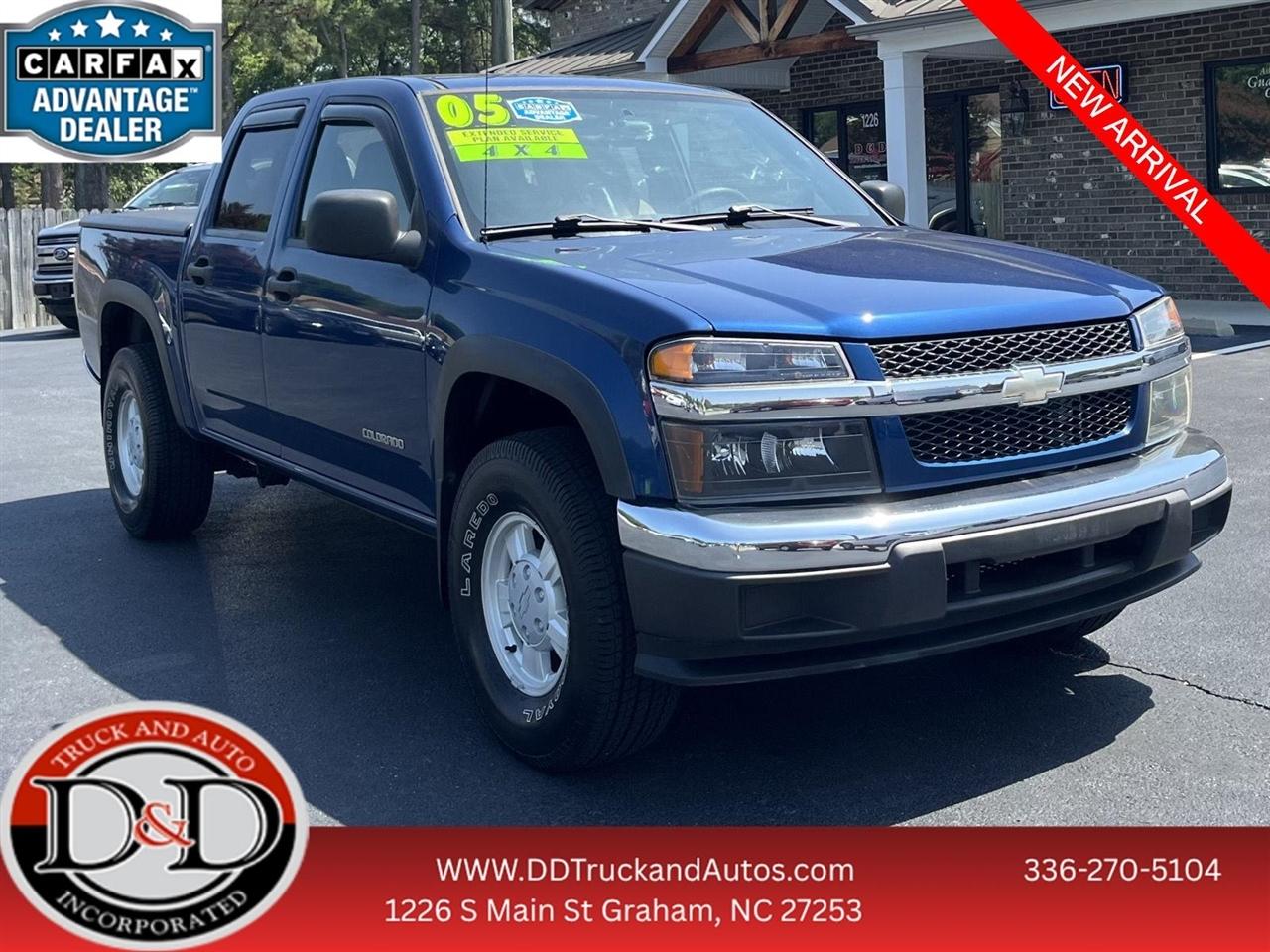 2005 Chevrolet Colorado LS Z85 Crew Cab 4WD w/1SB