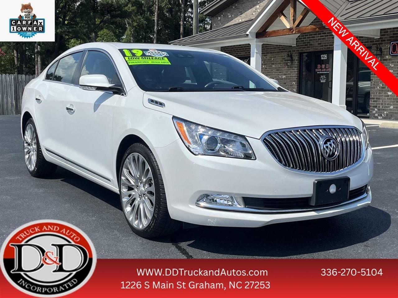 2016 Buick LaCrosse Premium Package 1, w/Leather AWD
