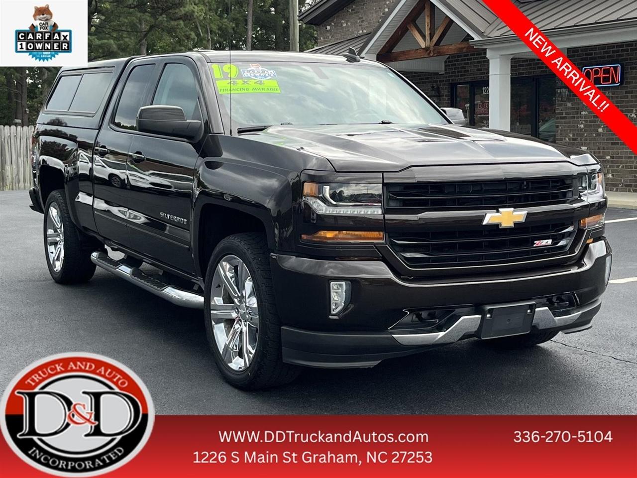 2019 Chevrolet Silverado 1500 Work Truck Double Cab 4WD