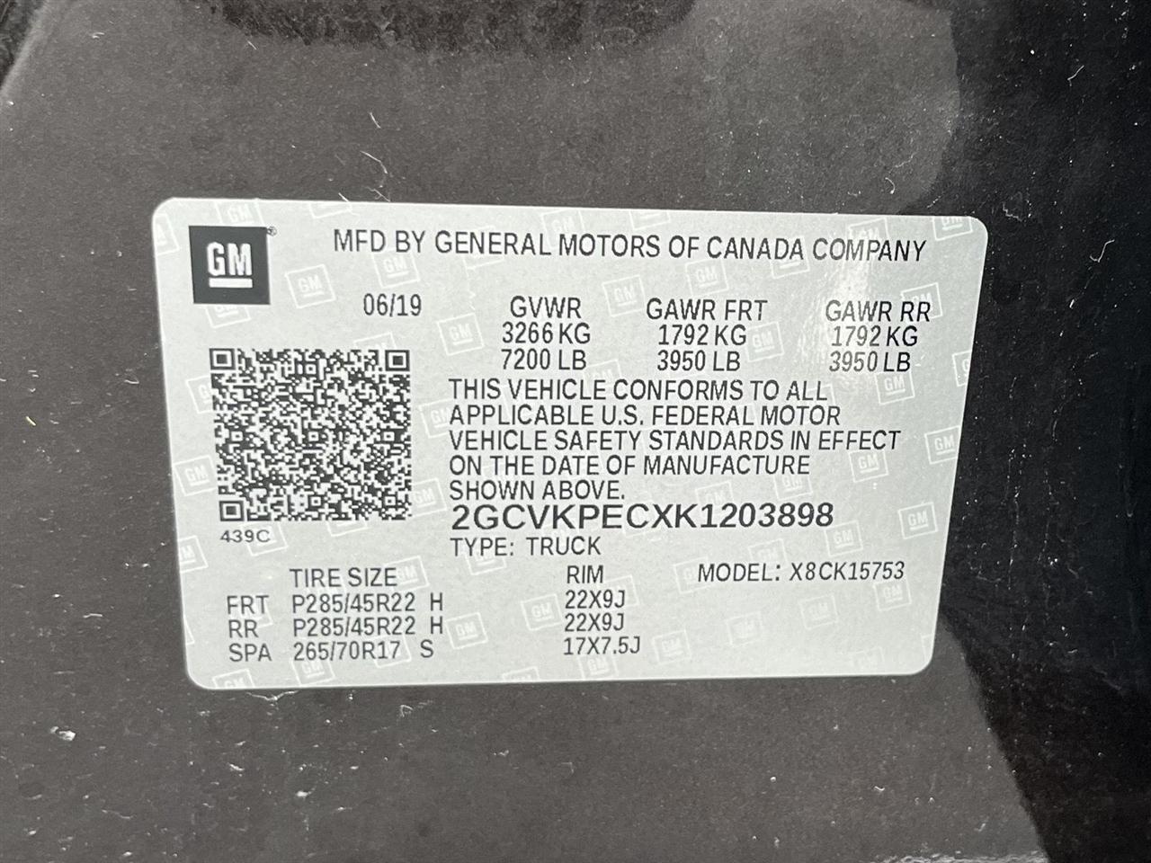 Chevrolet Silverado 1500 LT Dbl Cab 4WD 2019