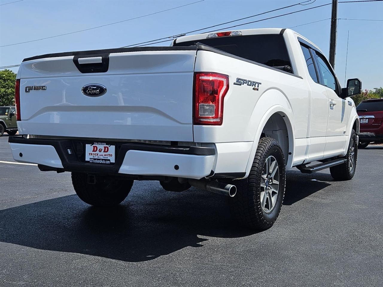 Ford F-150 XLT SuperCab 6.5-ft. Bed 4WD 2016