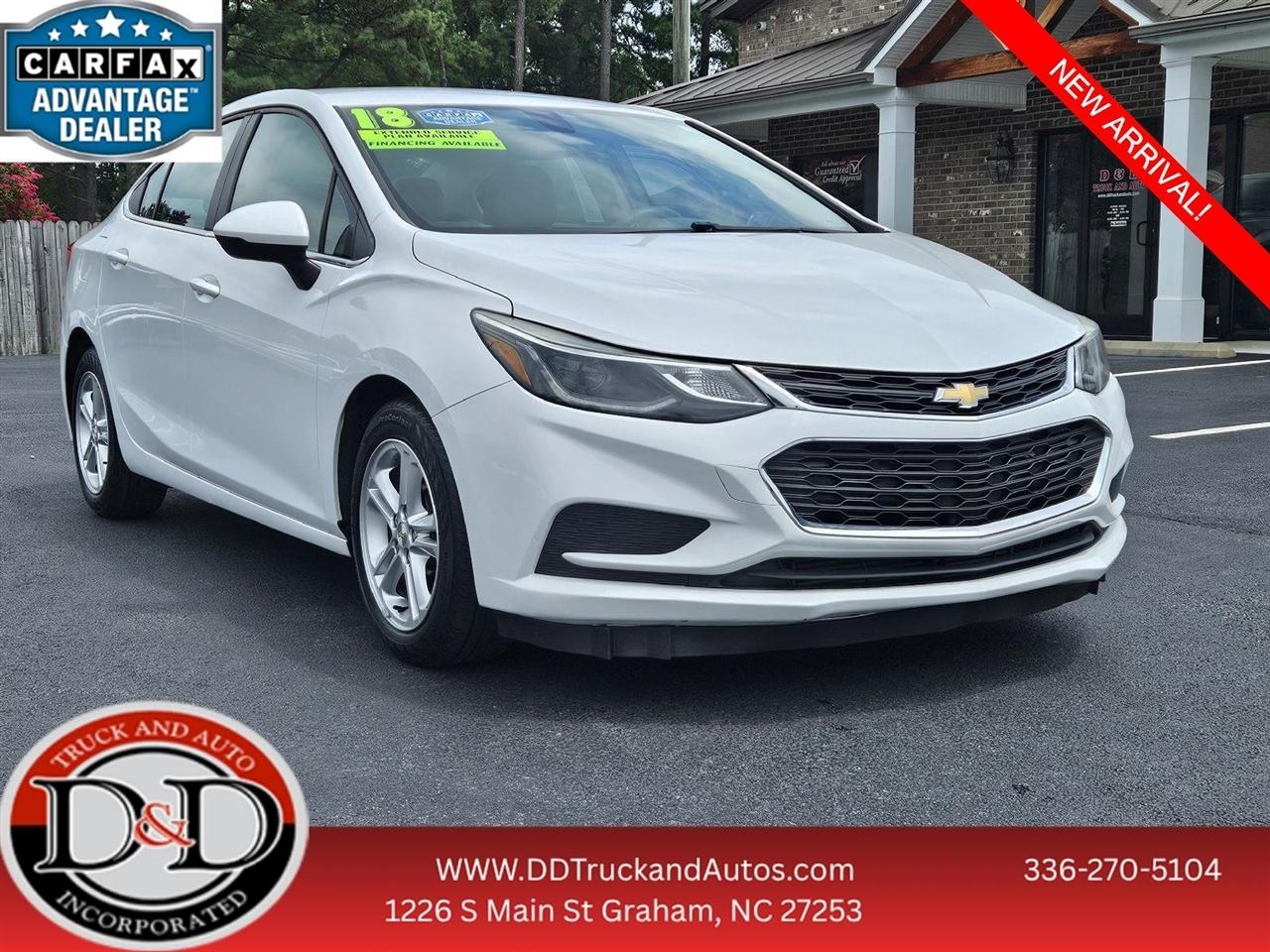 2018 Chevrolet Cruze LT Auto