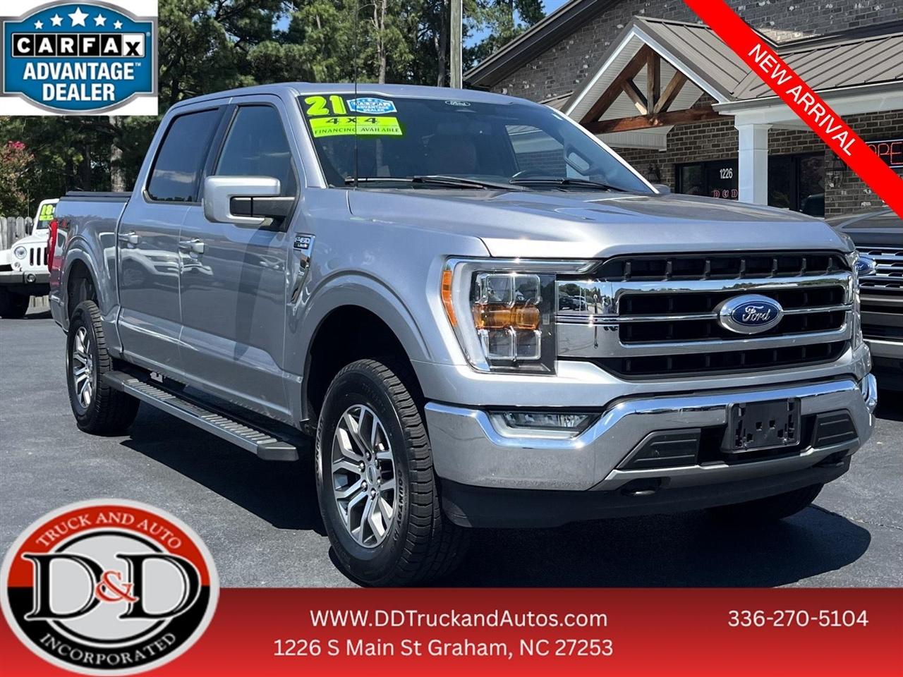 2021 Ford F-150 Lariat SuperCrew 5.5-ft. Bed 4WD