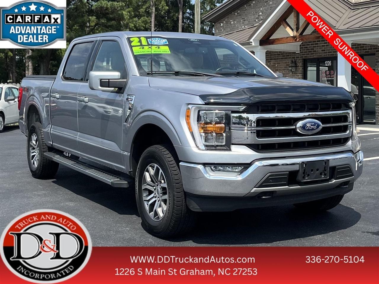 2021 Ford F-150 Lariat SuperCrew 5.5-ft. Bed 4WD