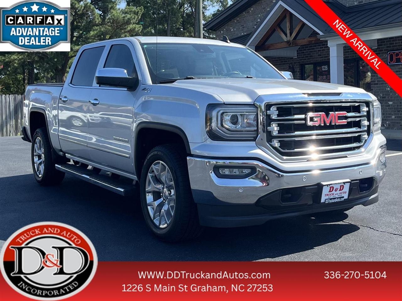 GMC Sierra 1500 SLT Crew Cab 4WD 2018