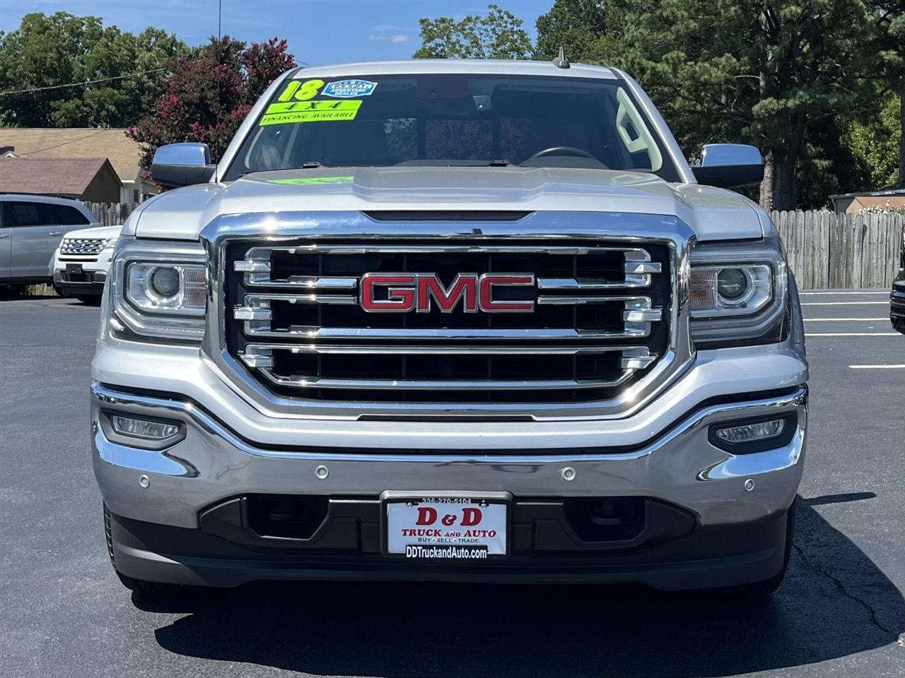 GMC Sierra 1500 SLT Crew Cab 4WD 2018
