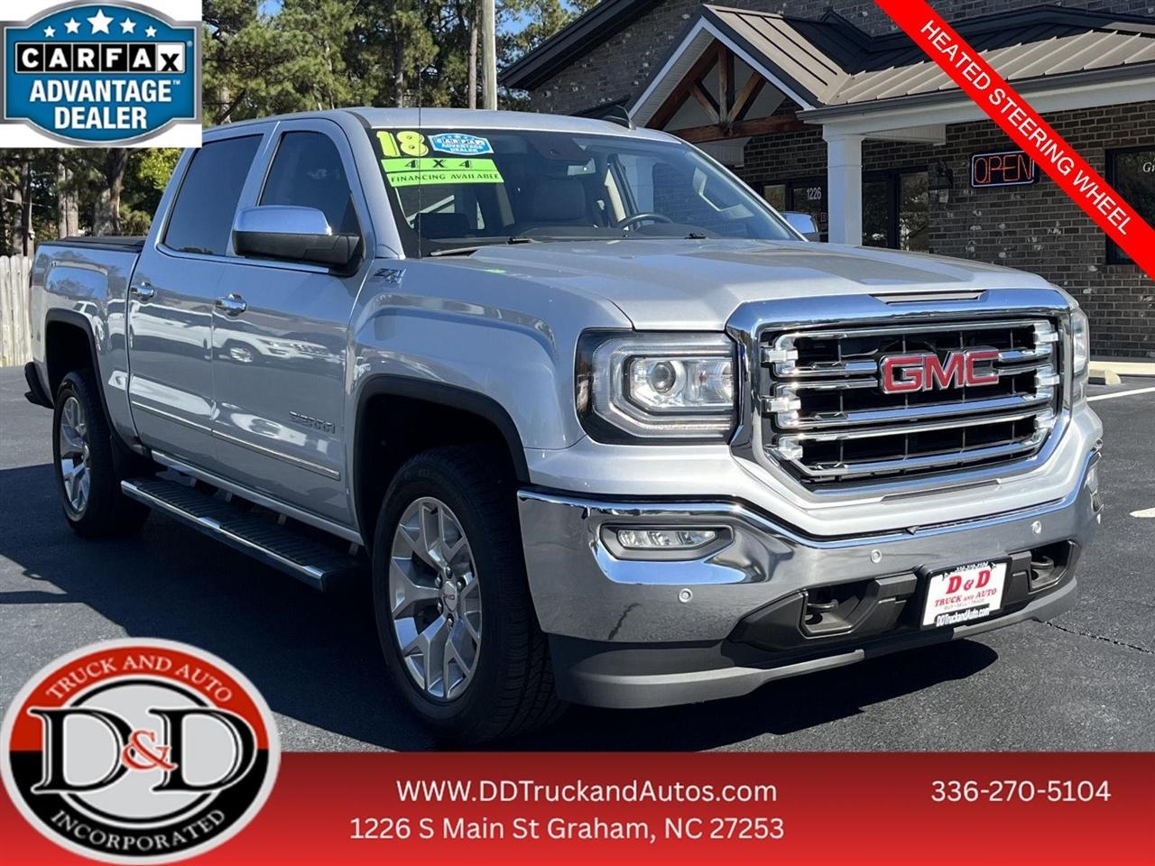 2018 GMC Sierra 1500 SLT Crew Cab 4WD