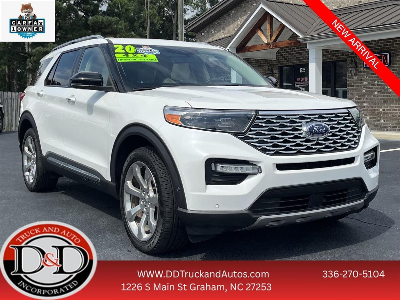 Ford Explorer Platinum AWD 2020