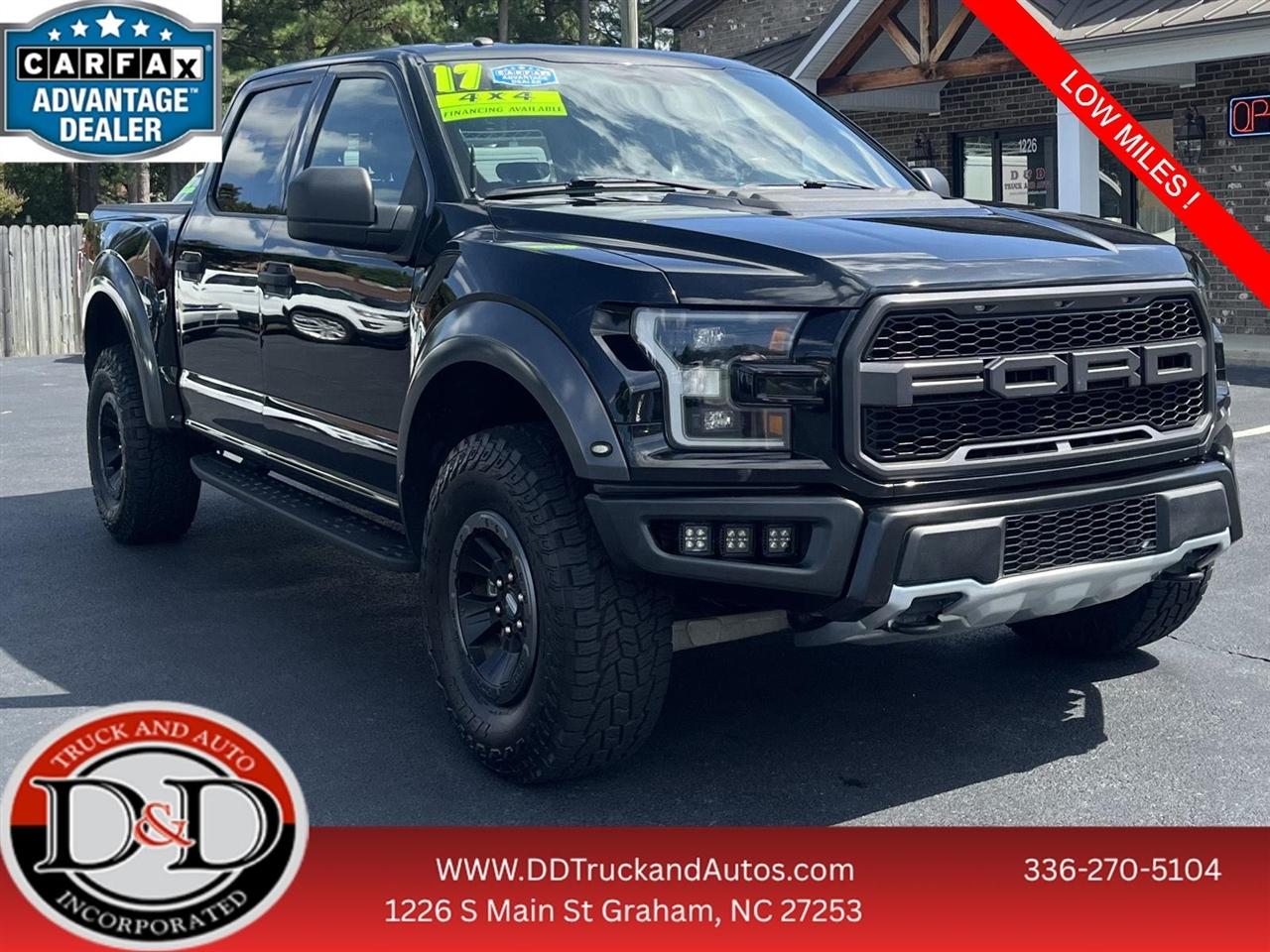 2017 Ford F-150 Raptor SuperCrew 4WD