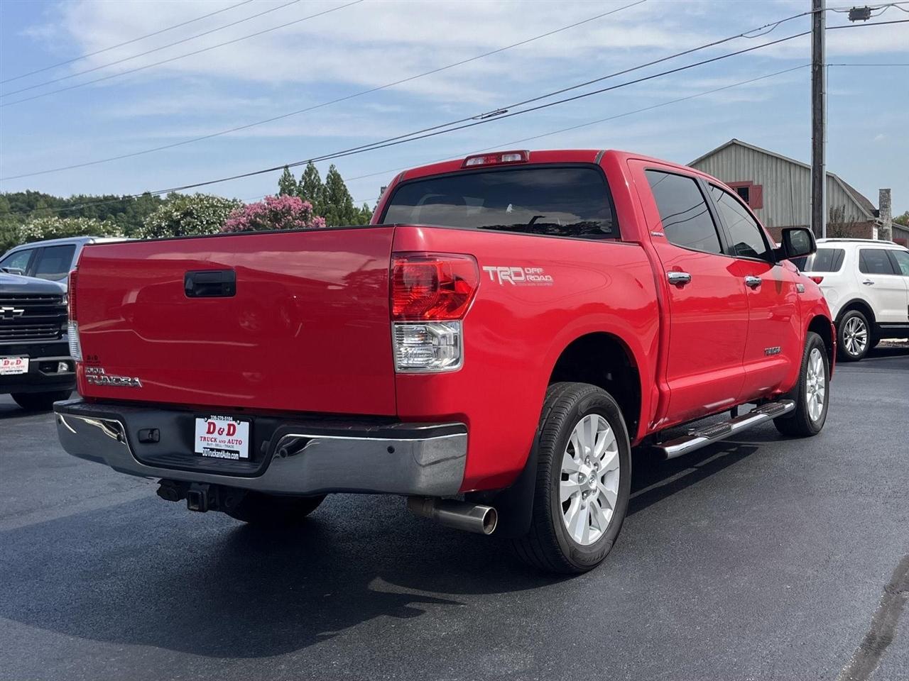Toyota Tundra Limited 5.7L CrewMax 2WD 2012