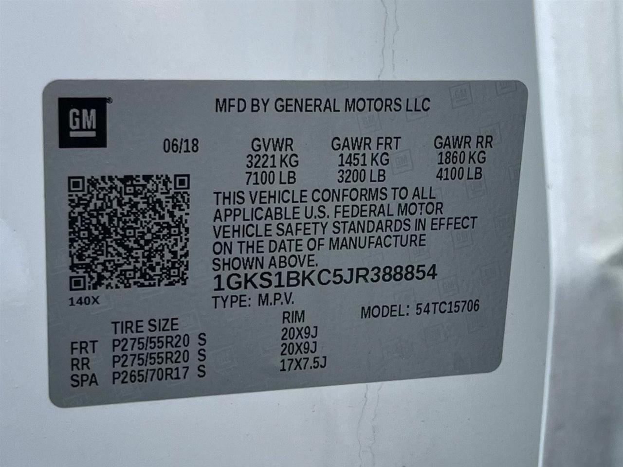 GMC Yukon SLT 2WD 2018