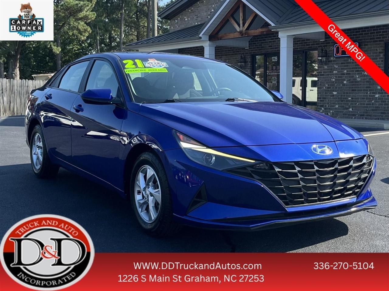 Hyundai Elantra SE 2021