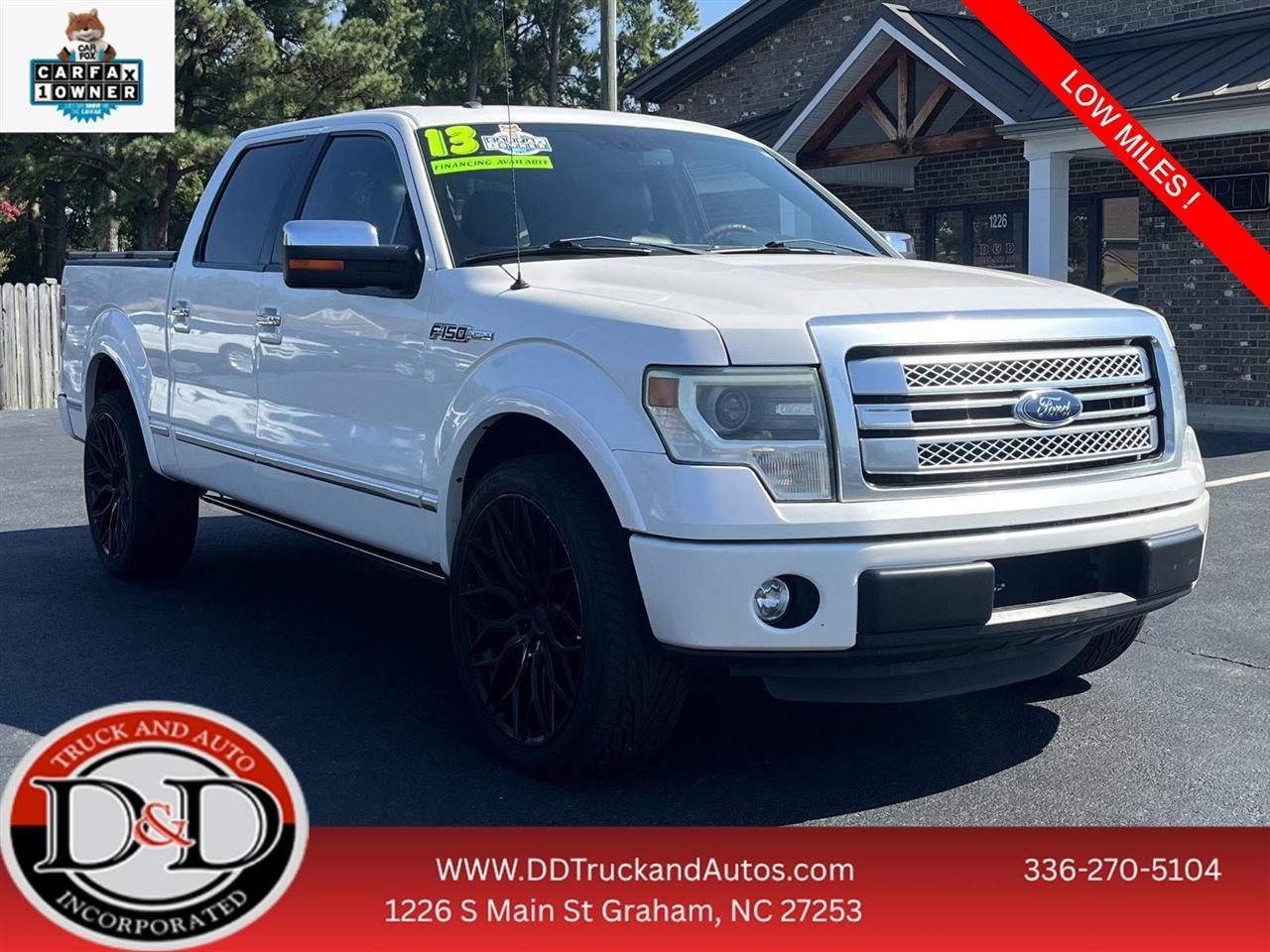 2013 Ford F-150 Platinum SuperCrew 5.5-ft. Bed 2WD