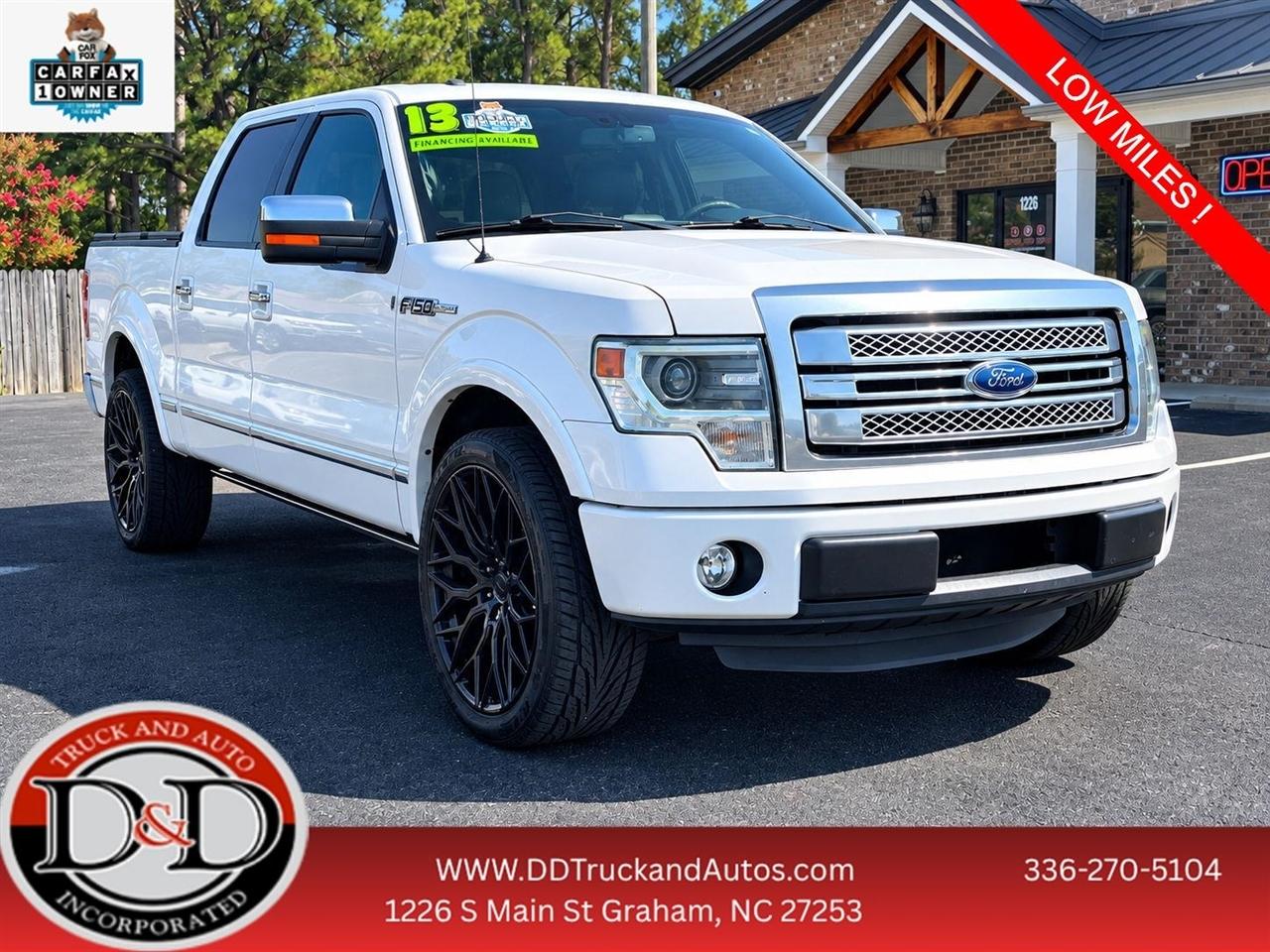 2013 Ford F-150 Platinum SuperCrew 5.5-ft. Bed 2WD