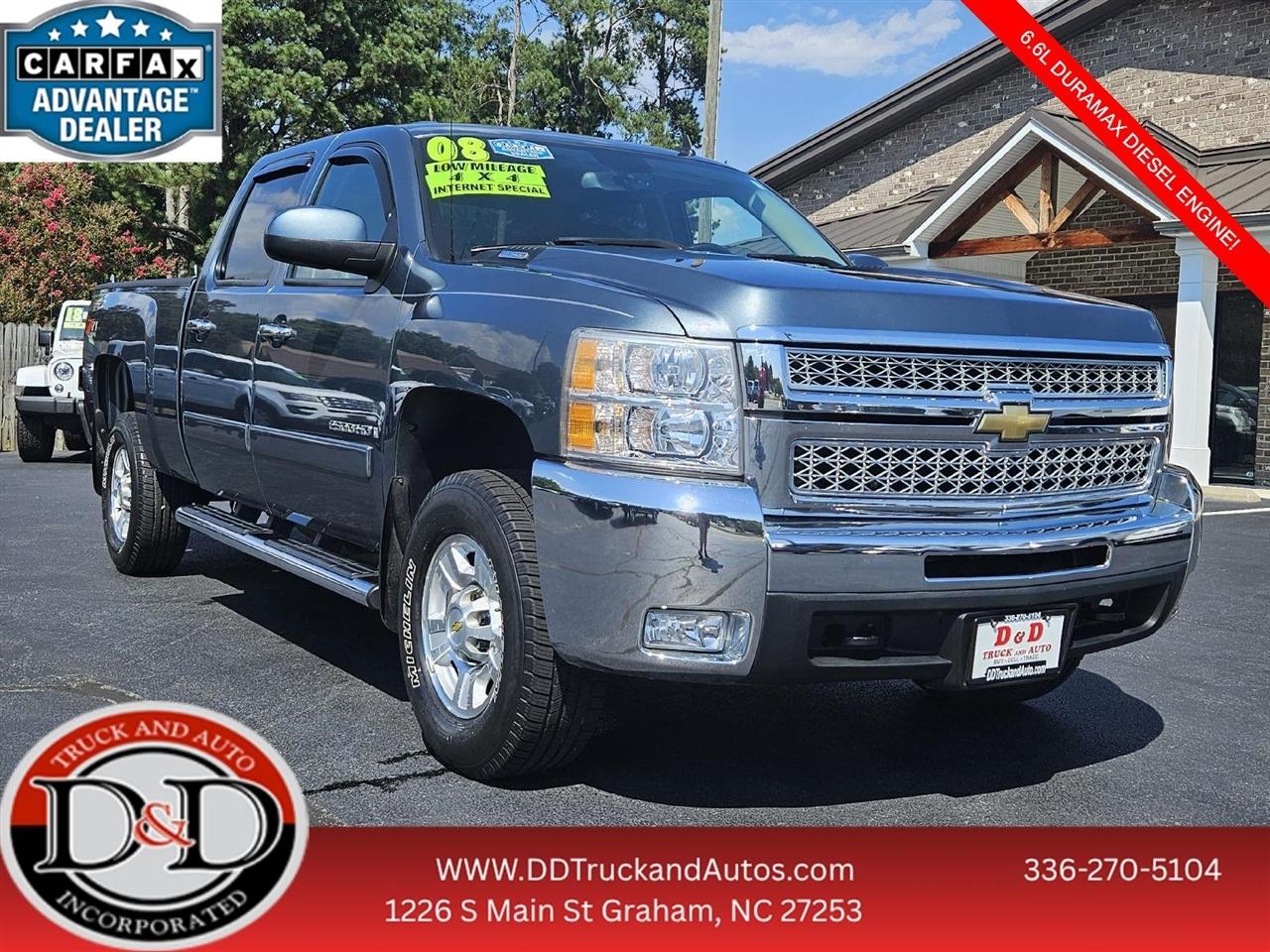 2008 Chevrolet Silverado 2500HD LTZ Crew Cab Std. Box 4WD