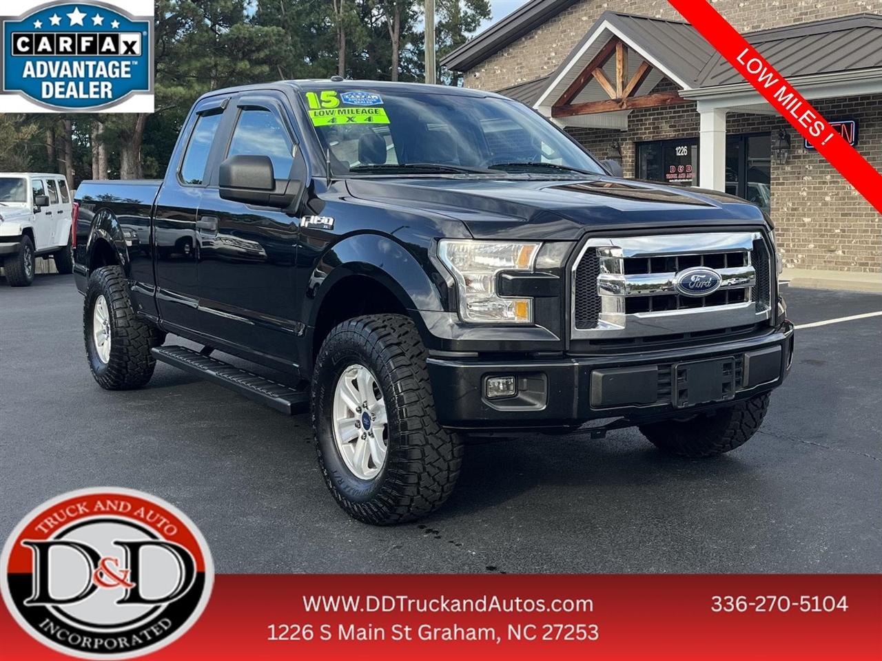 2015 Ford F-150 XL SuperCab 8-ft. Bed 4WD