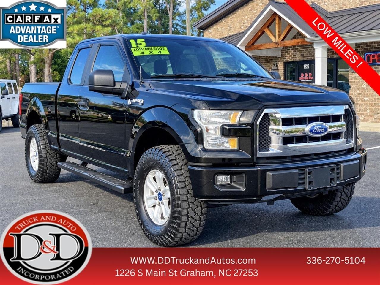 2015 Ford F-150 XL SuperCab 8-ft. Bed 4WD