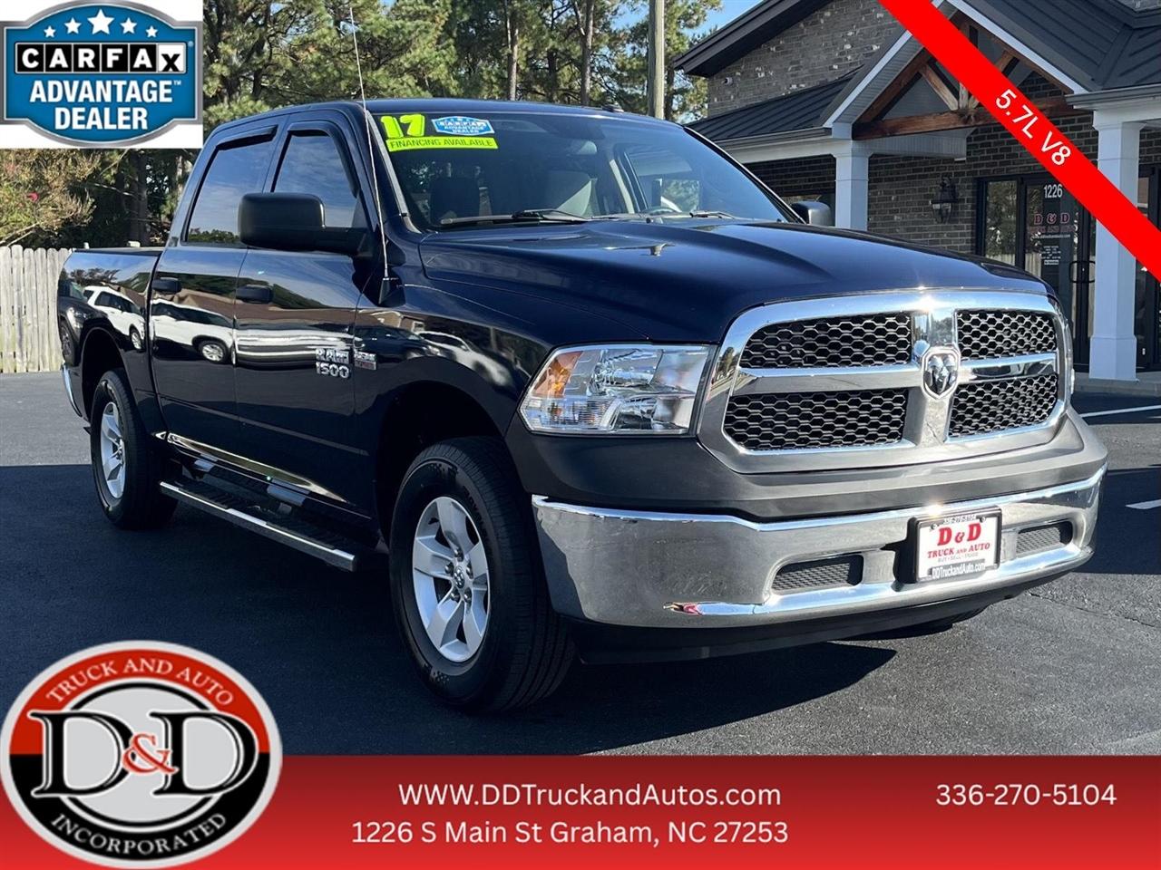 RAM 1500 Tradesman Crew Cab SWB 2WD 2017