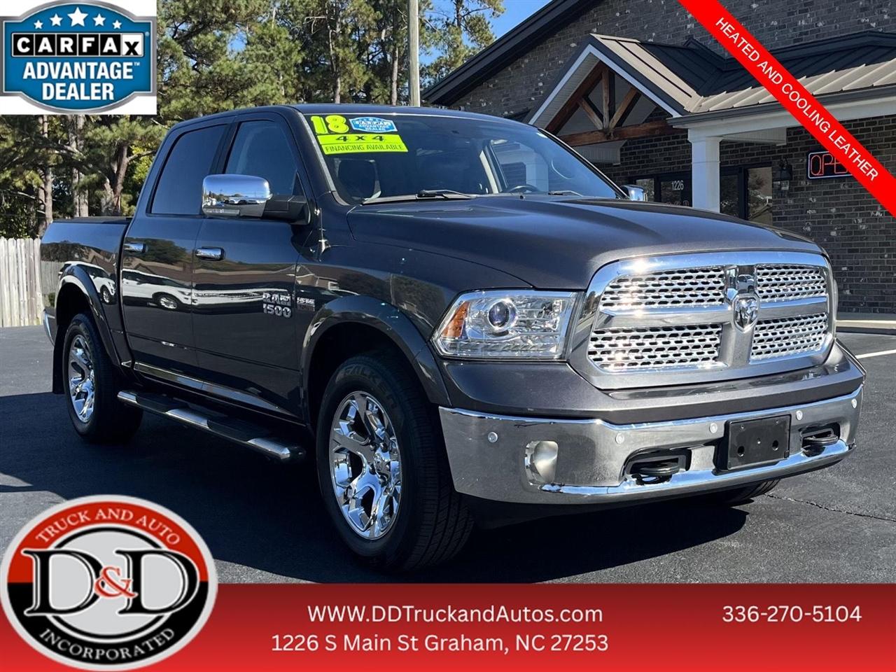 RAM 1500 Laramie Crew Cab SWB 4WD 2018