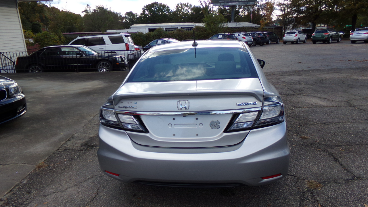 Honda Civic Hybrid 4dr Sdn L4 CVT 2015 Honda Civic Hybrid 4dr Sdn L4 CVT 2015