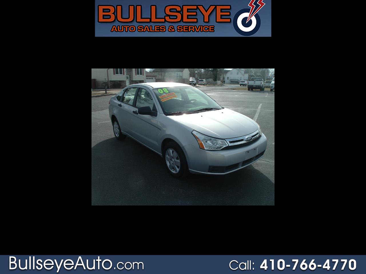 2008 Ford Focus S Sedan