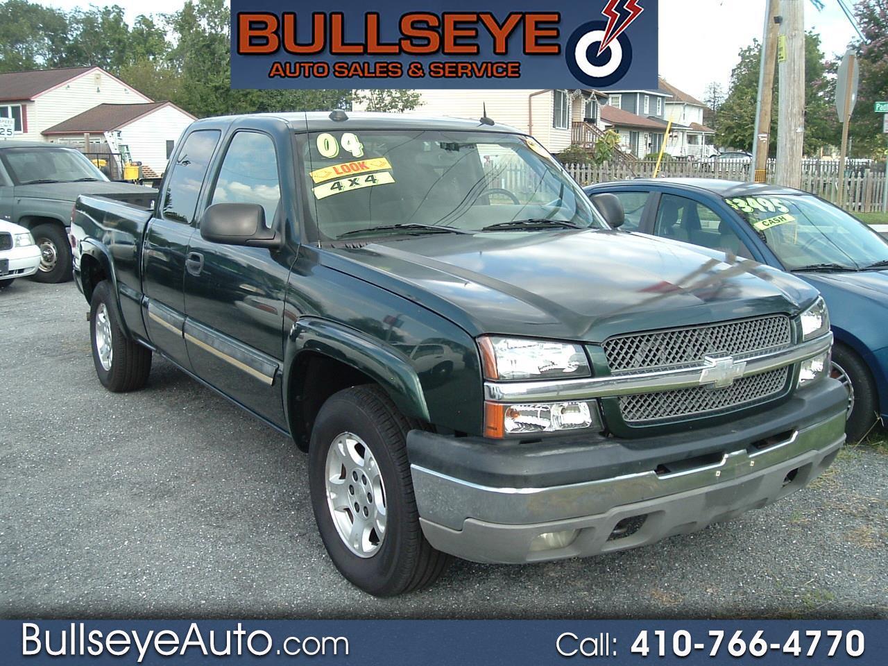 Chevrolet Silverado 1500 LT Ext. Cab 4-Door Short Bed 4WD 2004