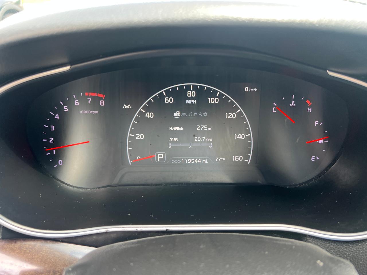 Kia Cadenza Premium 2016