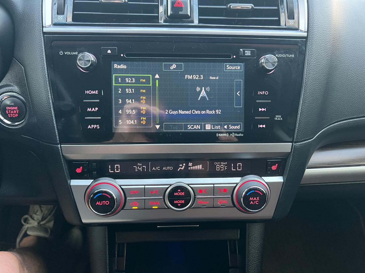 Subaru Outback 2.5i Touring 2017