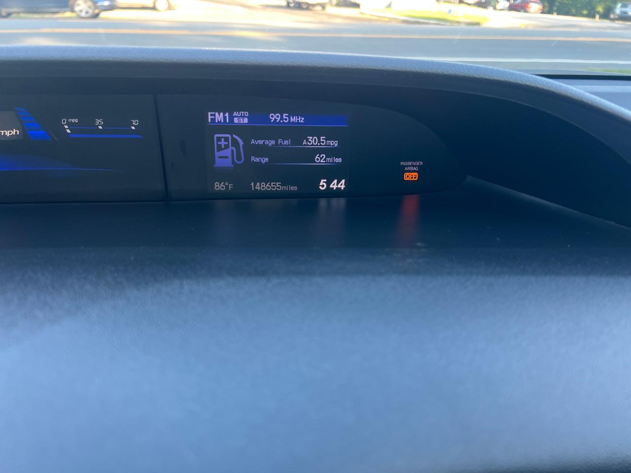 Honda Civic EX Coupe 5-Speed AT 2013