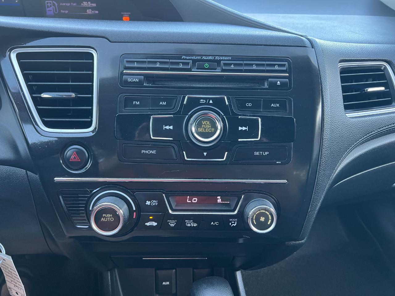 Honda Civic EX Coupe 5-Speed AT 2013