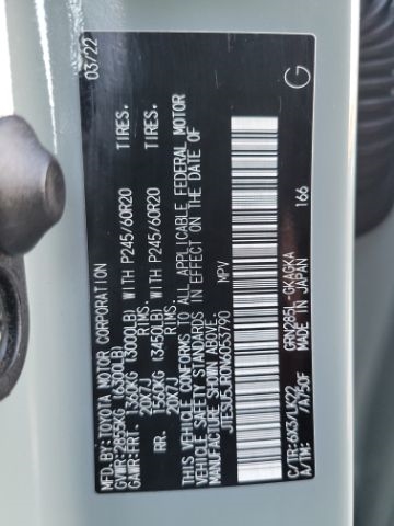 Toyota 4Runner TRD Sport 4WD (Natl) 2022