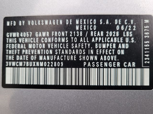 Volkswagen Jetta S Auto 2022