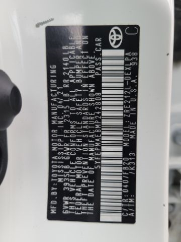 Toyota Corolla LE CVT (Natl) 2021