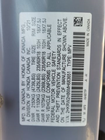 Honda CR-V EX-L AWD 2021