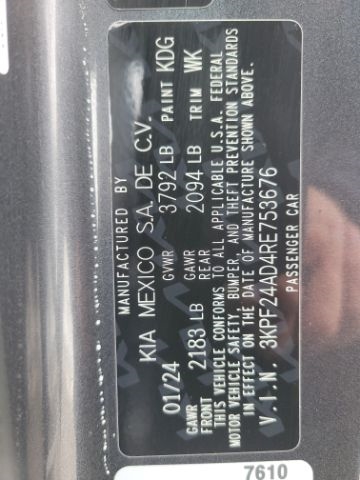 Kia Forte LXS IVT 2024