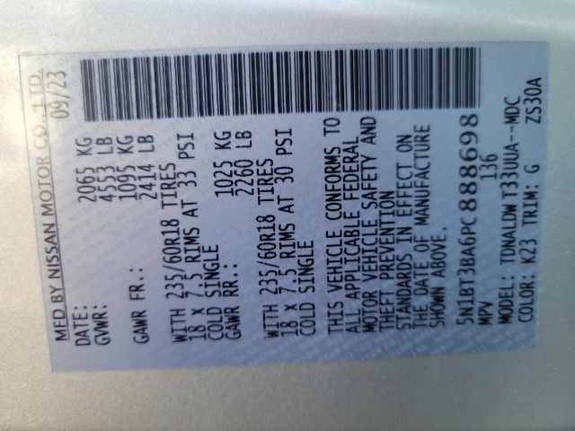 Nissan Rogue FWD SV 2023