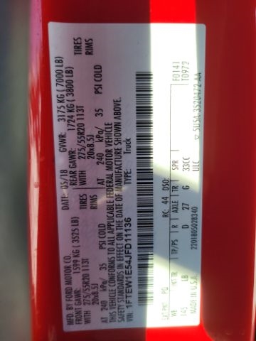 Ford F-150 King Ranch 4WD SuperCrew 5.5' Box 2018